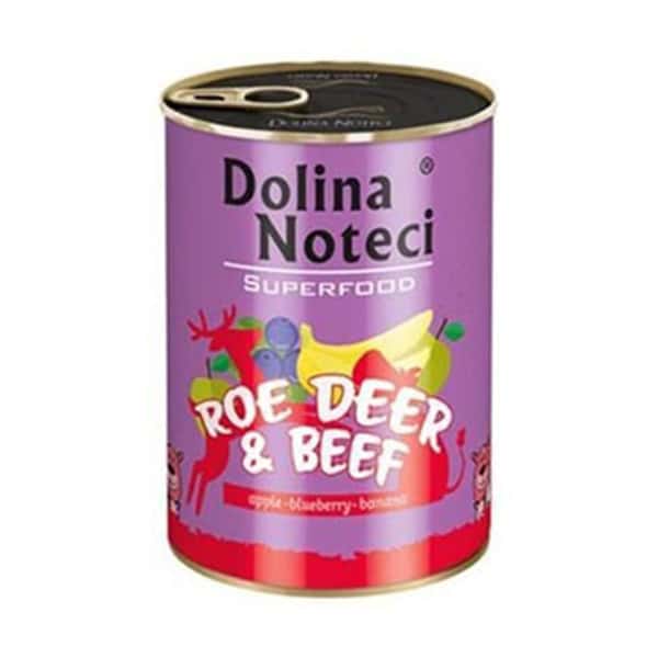 Dolina Noteci 狗罐頭 獐鹿+牛 400g (DDB400) (圖片1)