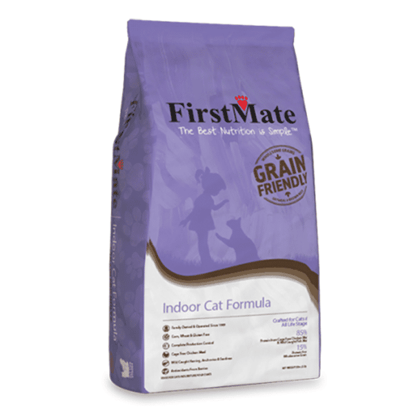 FirstMate FirstMate 貓糧 優穀系列 室內貓配方糧 2.3kg 3kg 正面圖