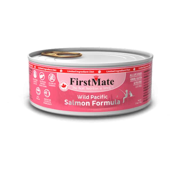 FirstMate 貓罐頭 無穀物野生三文魚 156g (圖片3)