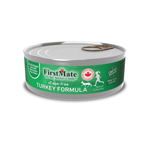 FirstMate 貓罐頭 無穀物走地火雞 156g (圖片3)