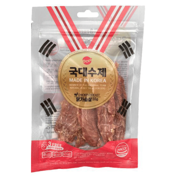 韓國風乾健康天然 狗零食 雞胸肉 60g (N-001) (圖片1)