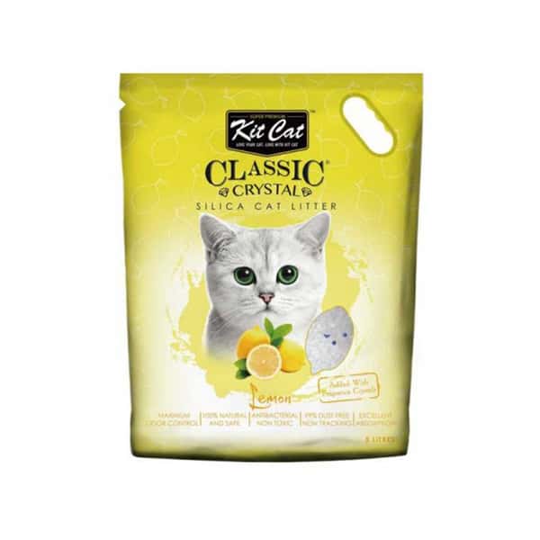 Kit Kit Cat 天然 水晶貓砂 檸檬香味 5L 5L 正面圖