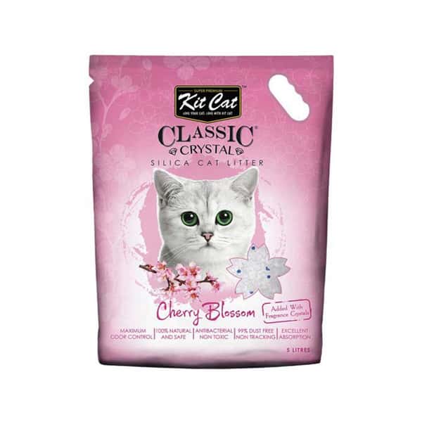 Kit Cat 天然 水晶貓砂 櫻花味 5L (KC-107) (圖片1)