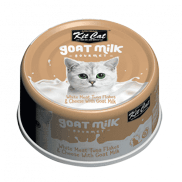 Kit Cat 羊奶貓罐頭 吞拿魚+芝士 70g (KC-2326) (圖片1)