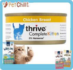 Thrive 幼貓罐頭 脆樂芙 雞胸肉 75g (黃色幼貓) (T_C_C_K) (圖片1)