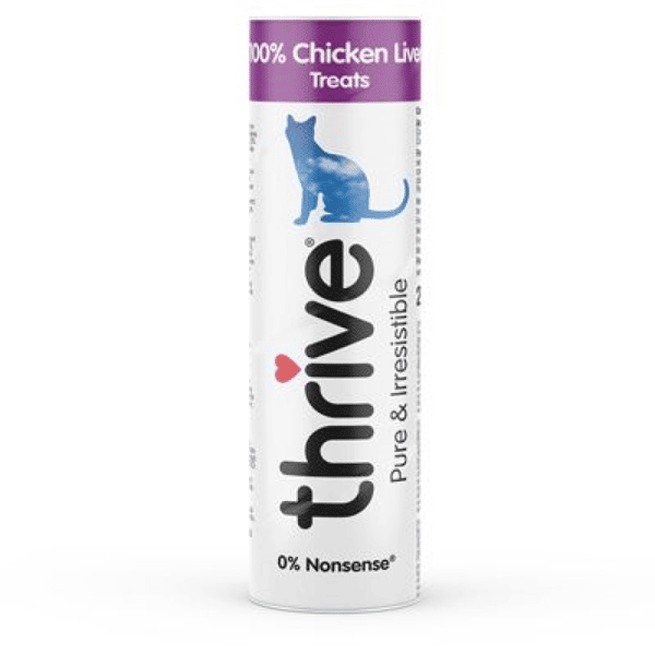 Thrive Thrive 貓狗零食 脆樂芙 冷凍脫水小食 雞肝 Freeze Dried Chicken Liver 25g 25g 貓犬用 正面圖