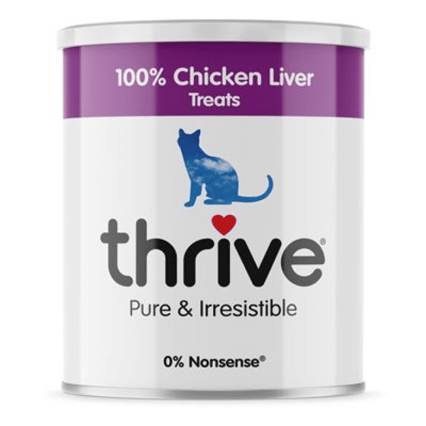 Thrive 貓狗零食 脆樂芙 冷凍脫水小食 雞肝 Freeze Dried Chicken Liver 135g (貓犬用) (T_C_CL_L) (圖片1)
