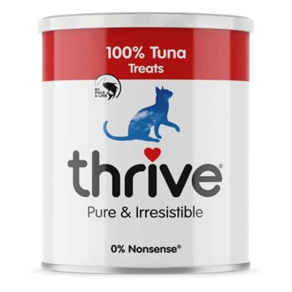 Thrive 貓狗零食 脆樂芙 冷凍脫水小食 吞拿魚 Freeze Dried Tuna 180g (貓犬用) (T_C_T_L) (圖片1)