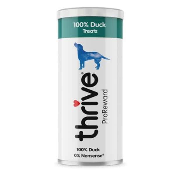 Thrive Thrive 貓狗零食 脆樂芙 風乾小食 鴨胸肉 Pro Reward Duck 60g 60g 犬用 正面圖