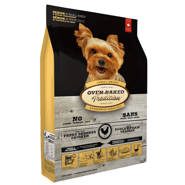 Oven Baked Tradition Weight Management Food For Small Breed Senior Dogs Chicken 5lbs (圖片1)