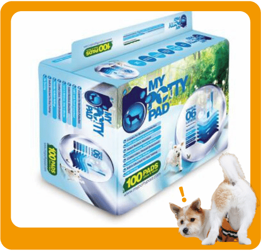 My Potty Pad 殿堂吸 寵物尿墊 狗尿墊 狗尿片 MPP100 [33*45 S碼 100PADS] (圖片1)
