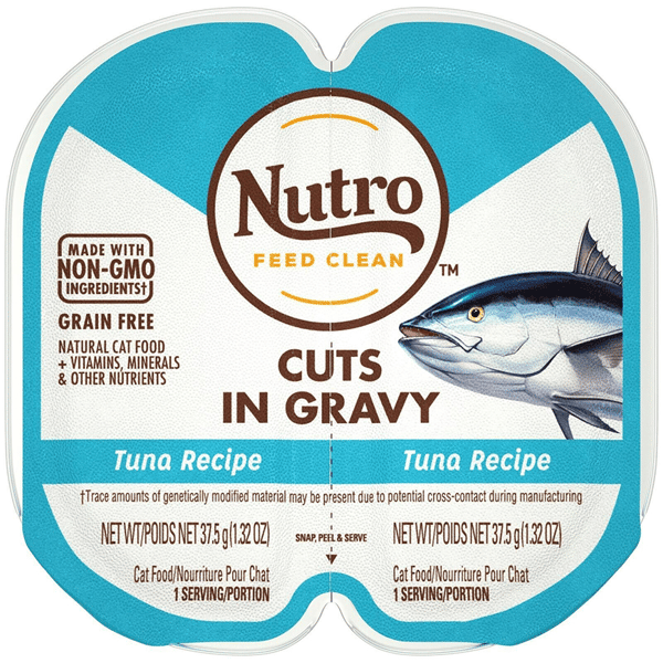 Nutro 貓濕糧 濃汁肉塊吞拿魚 2.64oz (10201050) (圖片1)