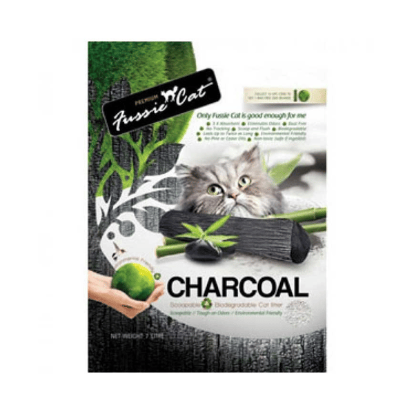 Fussie Cat Paper Cat Litter - Charcoal 7L (FC-CP1) (圖片1)