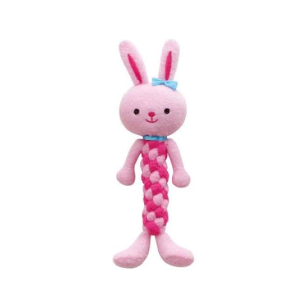 日本Bonbi ILOVEPETS Dental Animal 嚴選狗狗護齒玩具 兔兔 (圖片1)