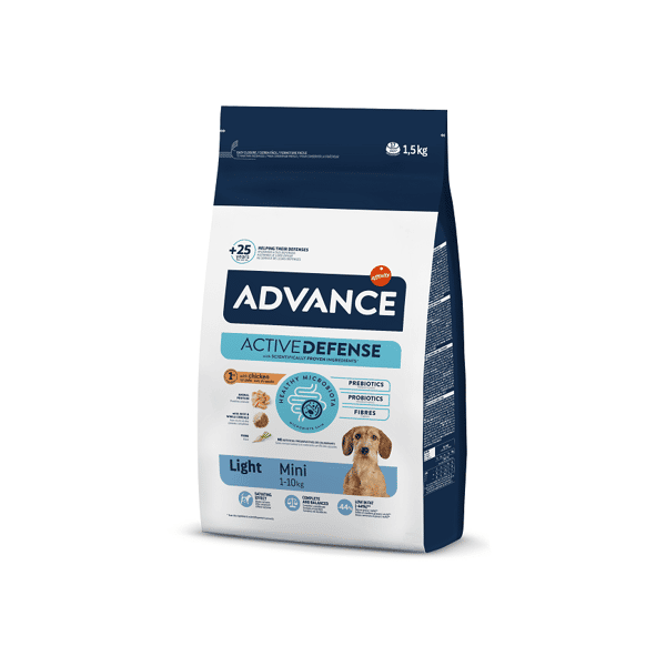 ADVANCE 狗糧 特殊護理 小型成犬糧 輕體配方 MINI LIGHT 1.5kg (923530) (圖片3)