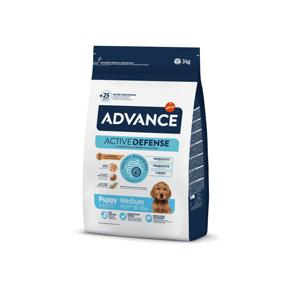 ADVANCE 日常護理 中型幼犬糧 MEDIUM PUPPY PROTECT 3kg (507319) (圖片3)