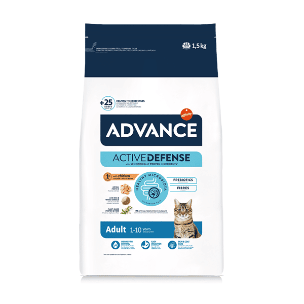 ADVANCE ADVANCE 成貓糧 日常護理 1.5kg 5kg 正面圖