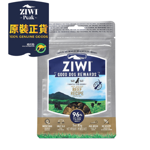 ZiwiPeak 狗小食 風乾牛肉配方 Beef 85g (GDB) (圖片1)