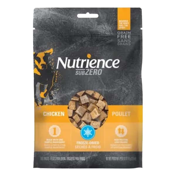 Nutrience Nutrience SUBZERO 狗零食 凍乾脫水狗小食 鮮雞肉 70g 70g 正面圖