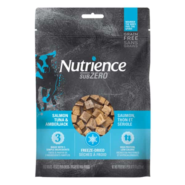 Nutrience Nutrience SUBZERO 狗零食 凍乾脫水狗小食 三種魚 70g 70g  正面圖