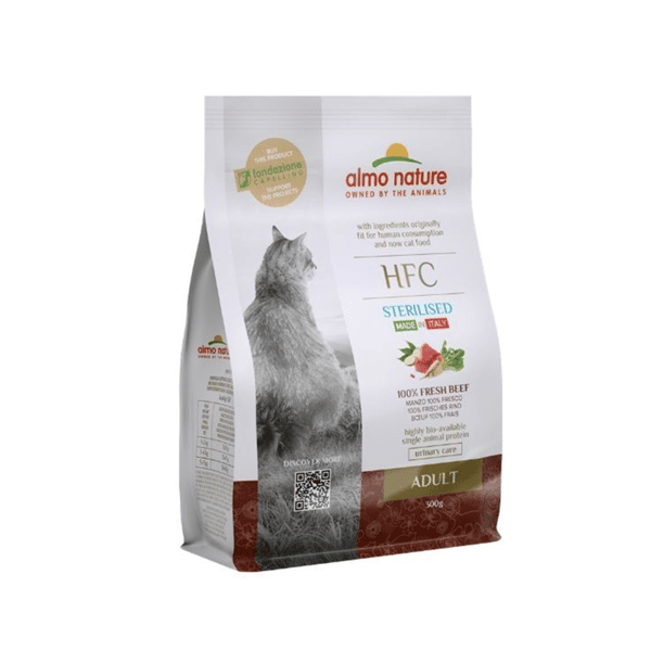 Almo Nature HFC 成貓或絕育貓糧 新鮮牛肉 1.2kg (9162) (圖片1)