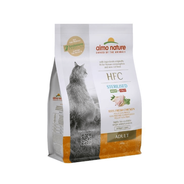 Almo Nature HFC 成貓或絕育貓糧 新鮮雞肉 1.2kg (9163) (圖片1)