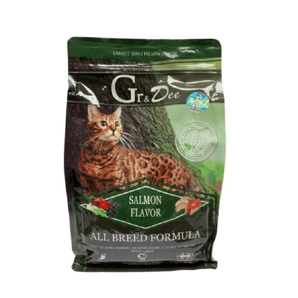 GRANDEE 無穀物成貓糧 三文魚+雞肉 1.5kg (圖片1)