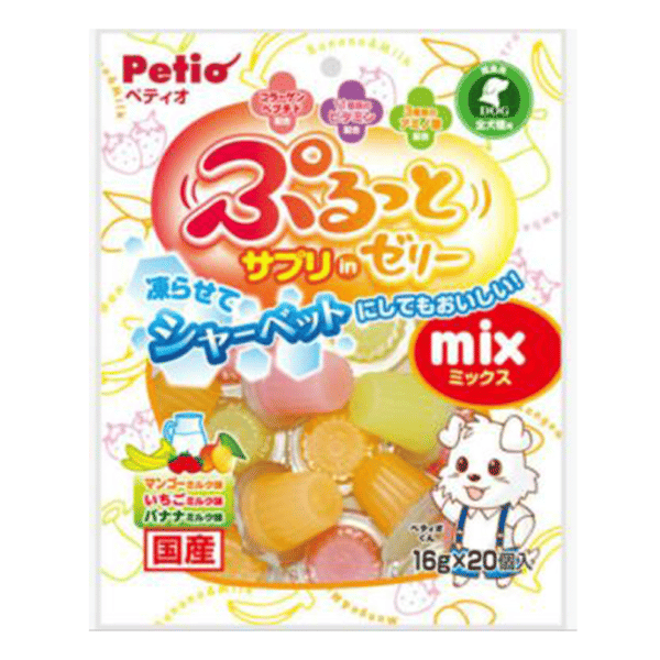 Petio 狗零食 日本產零脂肪低卡路里 營養保健啫喱 320g (90500925) (圖片1)