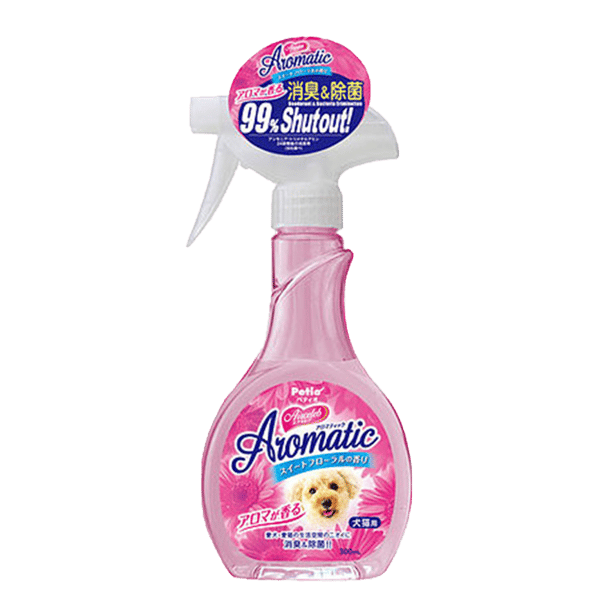 Petio 除菌除臭噴霧 甜蜜花香 300ml (貓犬用) (91600970) (圖片1)