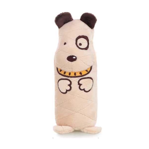 Charming Pet 嚴選狗狗訓練磨牙玩具 米色啡眼圈狗 一個 (圖片1)
