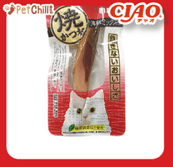 CIAO 貓零食 日本燒鰹魚條 海鮮ミックス味 小包裝 15g [雜錦海鮮味] (紅) (QSC-22) (圖片1)