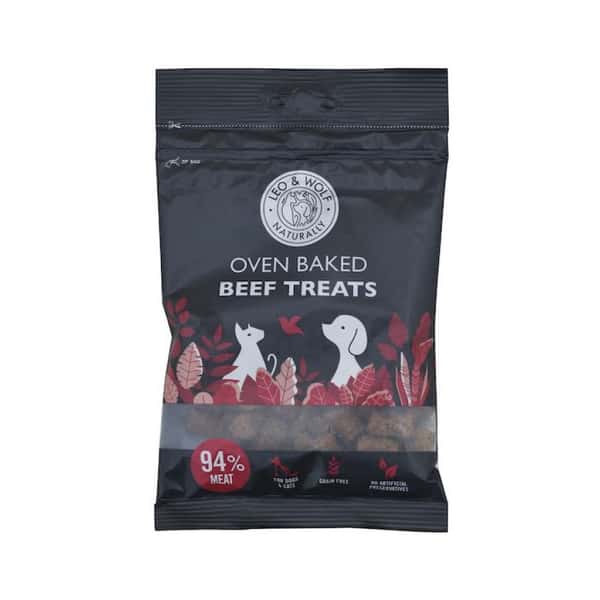 Leo Leo & Wolf 烘焗芬蘭牛肉小食 100g 100g  正面圖