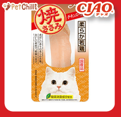 CIAO CIAO 貓零食 日本烤雞胸肉 雞湯味 30g 30g  正面圖