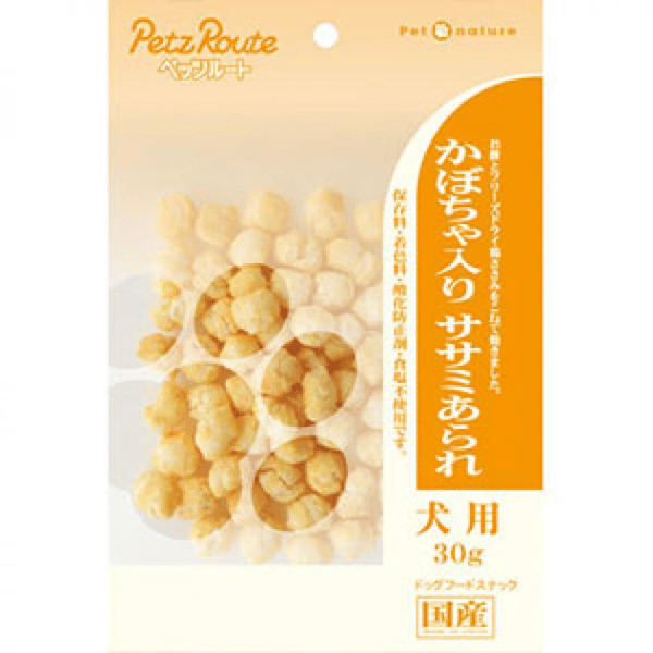 日本Petz Route 雞肉南瓜粒粒 30g (犬用) (圖片1)