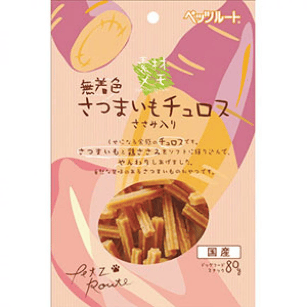 日本Petz Route 蕃薯條 80g (犬用) (圖片1)