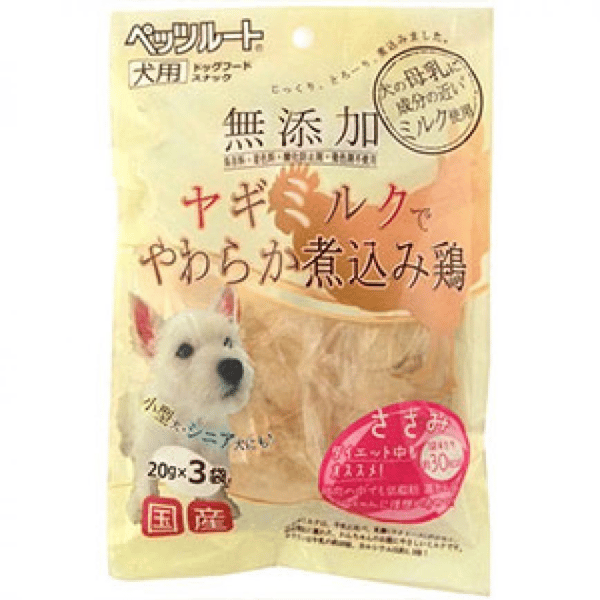 Japanese Petz Route No Added Chicken Bites 60g (For Dogs) (圖片1)