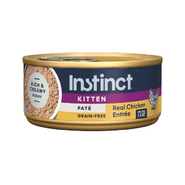 Instinct Instinct 貓罐頭 無穀物雞肉配方 5.5oz 5oz 正面圖