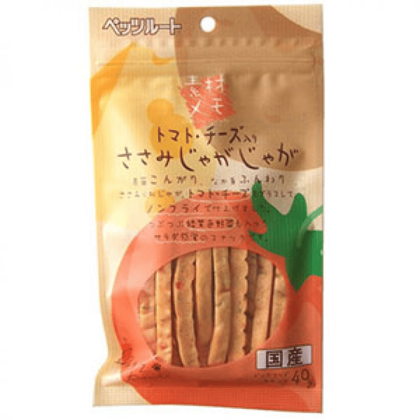 日本Petz Route 雞胸肉燴蕃薯蕃茄芝士小食 40g (犬用) (圖片1)