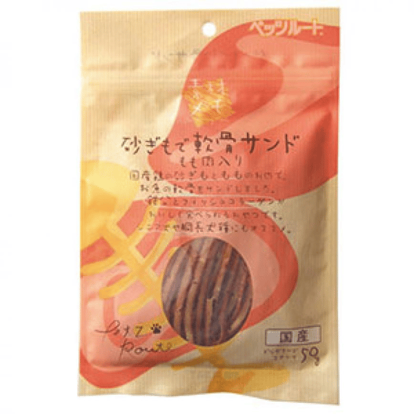 日本Petz Route 雞胸肉魚軟骨 50g (犬用) (圖片1)
