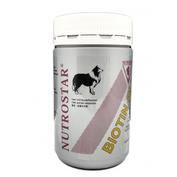 Nutrostar 犬用美毛粉 Biotin Plus for Dog 雲呢拿味 150g (EQ001) (圖片1)