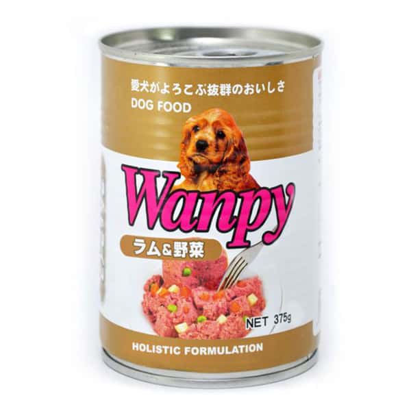 Wanpy 狗罐頭 羊肉+野菜配方 375g (YY852049) (圖片1)