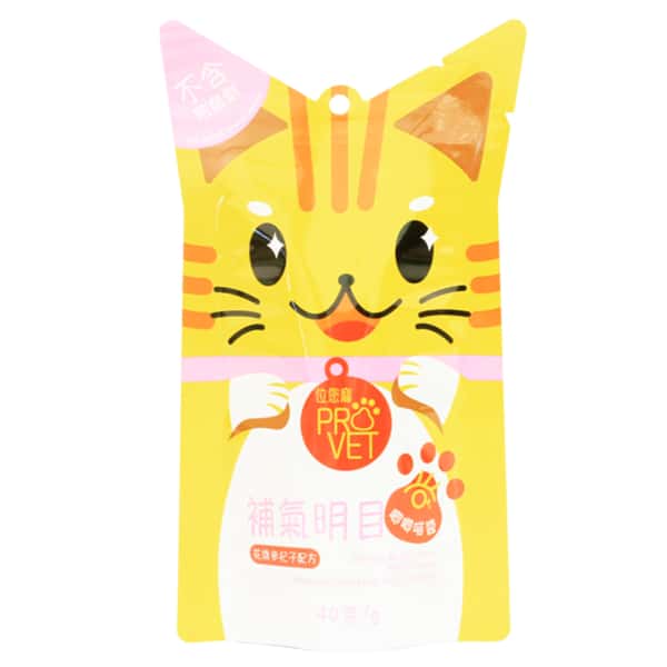 ProVet位您寵 ProVet位您寵 補氣明目唧唧喵醬 Energy & Eye Care Meow Paste 40g 40g 猫犬用 正面圖