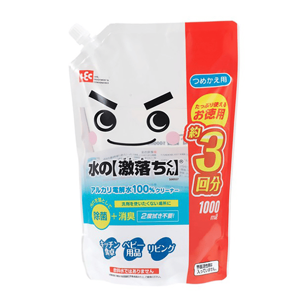 日本LEC 激落君 電解水補充裝 1000ml - 清貨優惠 (圖片1)