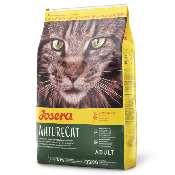 Josera 貓糧 成貓糧 無穀物配方 Nature Cat 雞肉+三文魚+蕃薯+草本 10kg (JC3986) (圖片1)