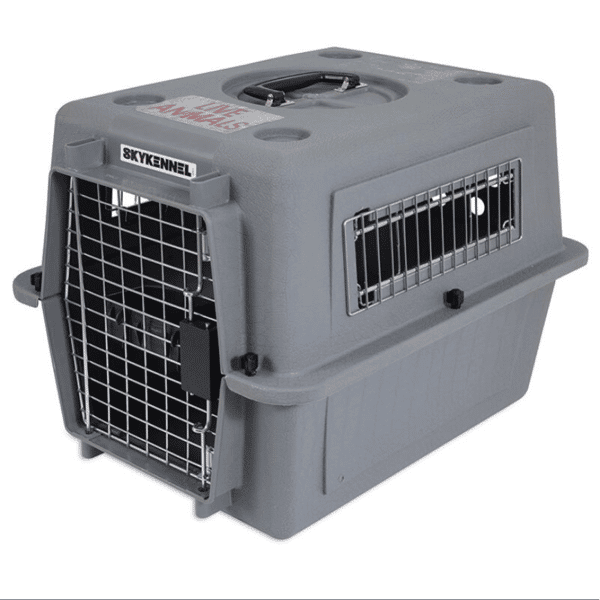 美國Petmate 健力時款運輸飛機籠 (細) SKY KENNEL (21x16x 15) 2.7kg 滴合15lbs 以下 (00100) (圖片1)