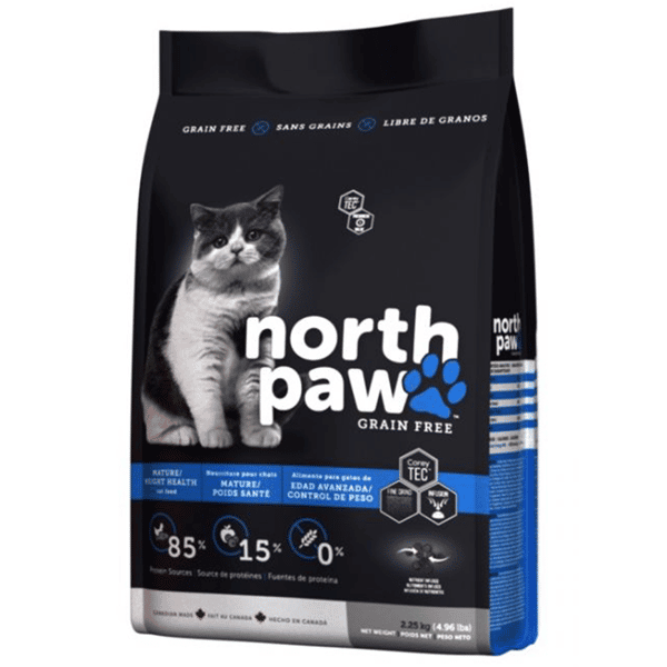 North Paw 貓糧 無穀物老貓或室內貓配方 雞肉+魚 5.8kg (NPWTM5) (圖片1)
