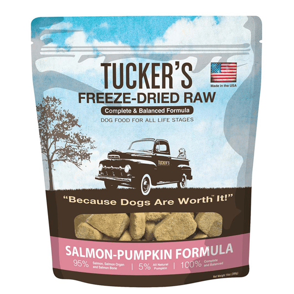 TUCKER'S 凍乾犬糧 三文魚+南瓜配方 SALMON-PUMPKIN 12oz (圖片1)