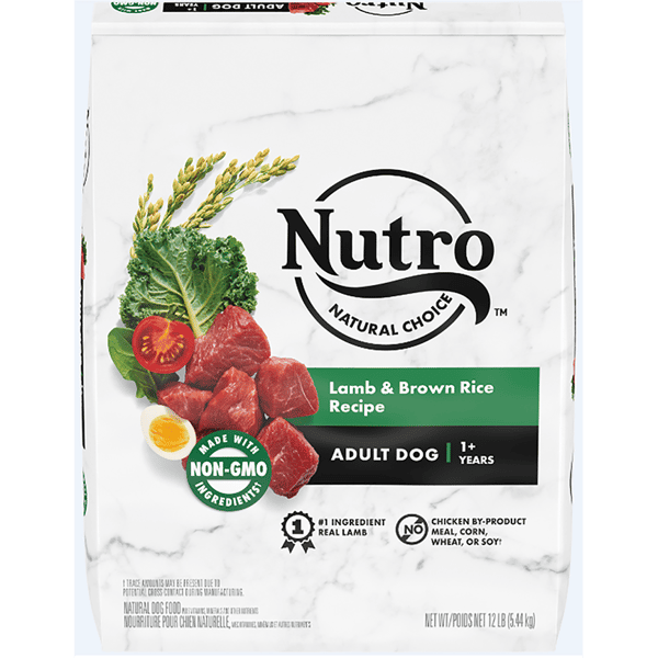 Nutro 狗糧 成犬糧 羊肉及糙米 12lb (10265316) (圖片1)