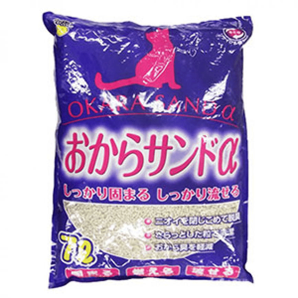 日本Super Cat環保 豆腐貓砂 紫袋經濟裝 7L (圖片1)