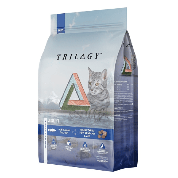 Trilogy 無穀成貓糧 澳洲三文魚+5%紐西蘭羊肺凍乾 1.8kg (TRS-001) (圖片1)
